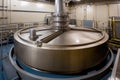 high-speed centrifuge, spinning at breakneck speeds to separate liquids