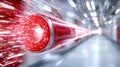 High speed data pipeline futuristic technology