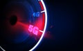 High speed internet 5G connection ideas, speedometer and internet 5G connection. Vector illustrations