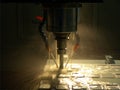 High speed milling machine Royalty Free Stock Photo