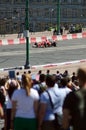 High speed Moscow City Racing F1 Ferrari Royalty Free Stock Photo