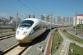 High speed train of China Royalty Free Stock Photo