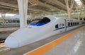 High Speed train CRH Shanghai China Royalty Free Stock Photo