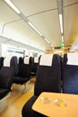 High speed train interior