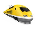 High Speed Train Isolated Royalty Free Stock Photo