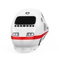 High Speed Train Isolated Royalty Free Stock Photo