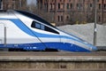 High speed train in Poland Royalty Free Stock Photo
