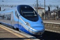 High speed train in Poland Royalty Free Stock Photo