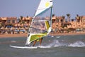 High Speed Windsurfer Royalty Free Stock Photo