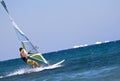 High Speed Windsurfer Royalty Free Stock Photo