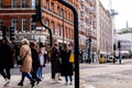 High Street Branch Of Pret A Manger Coffee Shop Chain Victoria Street London Royalty Free Stock Photo