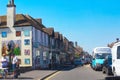 High street of Dymchurch Kent England Royalty Free Stock Photo