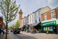 High street in Preston