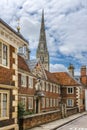 High Street, Salisbury, Wiltshire, England Royalty Free Stock Photo