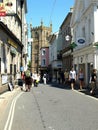 High Street, St. Ives, Cornwall. Royalty Free Stock Photo