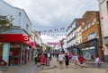 High street of Torquay town United Kingdom