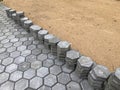 High strength tiles paver cement blocks concrete floor or patterned concrete tiles concrete paving slabs parking and garden blo