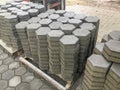 High strength tiles paver cement blocks concrete floor or patterned concrete tiles concrete paving slabs parking and garden blo