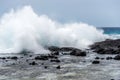 High surf in Hawaii