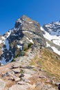 High Tatra Mountains, Karb and Koscielec Royalty Free Stock Photo