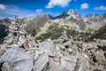 High Tatras from Ostrva, Slovakia Royalty Free Stock Photo