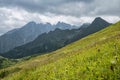 High Tatras scenery, Slovakia, seasonal nature Royalty Free Stock Photo