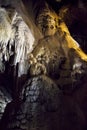 High Tatras - Tatranska Kotlina - Belianska Cave: known bizarre rock shapes and incidence of Kalcit Sintra fill Royalty Free Stock Photo