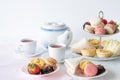 High Tea Horizontal Royalty Free Stock Photo