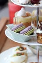 High tea set. Royalty Free Stock Photo