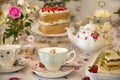 High Tea For Special Occasion Royalty Free Stock Photo