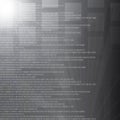 High tech binary number abstract silver background