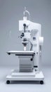 High-Tech CNC Milling Machine on a Neutral Background Royalty Free Stock Photo