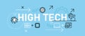 High tech conceptual smart modern robotic system technology algorithm data engine connection futuristic mechanism AI