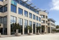 High Tech Corporate Office Building in California Royalty Free Stock Photo