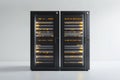 High-Tech Data Center: Rows of Powerful Servers, Advanced Technology, Network Infrastructure, Digital Innovation, Secure