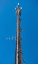 High-Tech Electronic Communications Tower Royalty Free Stock Photo