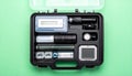 High-Tech Field Inspection and Diagnostic Toolkit Royalty Free Stock Photo