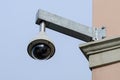 High tech overhead security camera Royalty Free Stock Photo