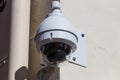 High tech overhead security camera Royalty Free Stock Photo