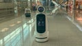 Robot gives Covid information at Incheon Airport