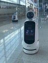 Robots serve travelers for covid and baggage