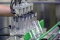 The high technology material handling process from injection machine by robotic system