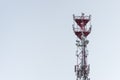 High telecommunication cell tower antenna