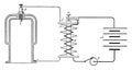 High Tension Ignition System, vintage illustration