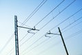 High tension line Royalty Free Stock Photo