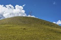 High tension power line in Tucuman, Argentina. Royalty Free Stock Photo