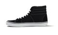 High Top Canvas Sneaker Royalty Free Stock Photo