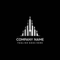 The High Tower Modern Logo Royalty Free Stock Photo