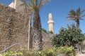 Minaret of Sidna Ali Mosque, Herzliya, Israel Royalty Free Stock Photo