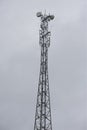 High transmitter tower Royalty Free Stock Photo